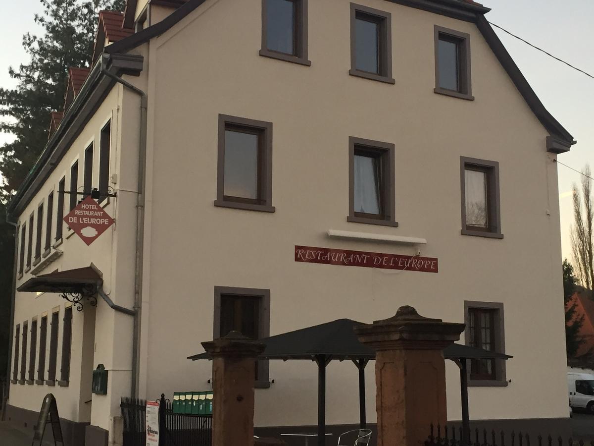 Hotel Restaurant De L'Europe Wissembourg Exterior photo